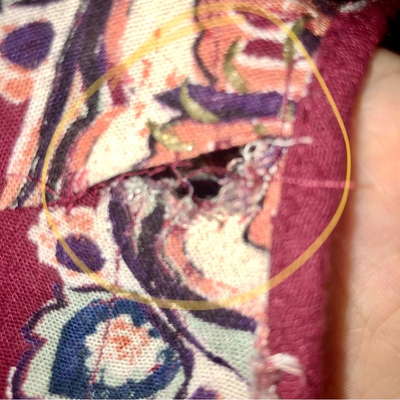 70s Style Floral XL Bell-Sleeves Gypsy/Witchy/Boho/Hippie Long Sleeve Blouse - Picture 12 of 16